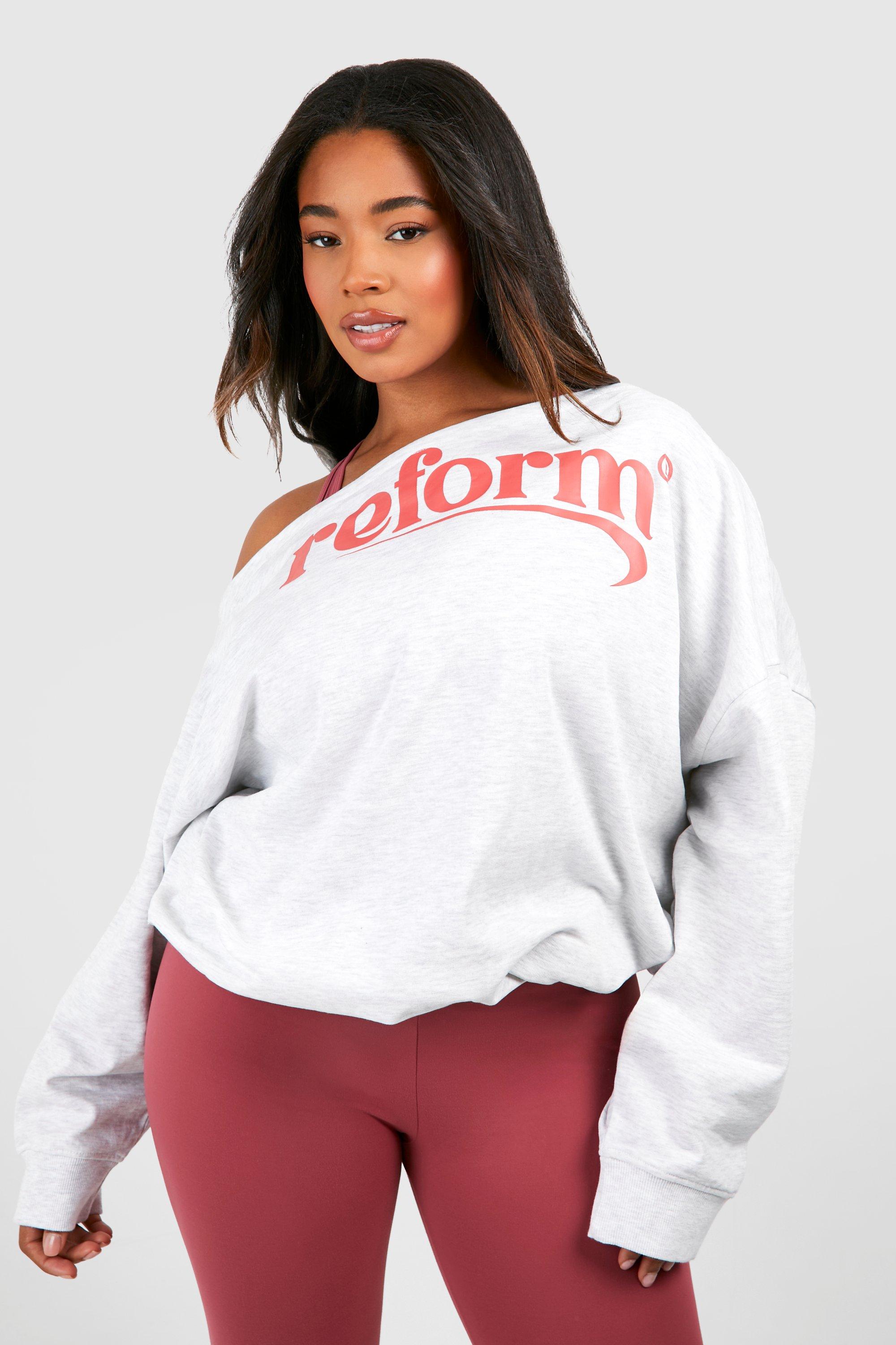 Slash neck sweatshirt on sale